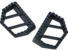 Kuryakyn Riot Mini Floorboards Black, Satin Kuryakyn Default Title