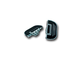 Kuryakyn Premium Folding Boards For Driver Or Passenger Chrome Kuryakyn Default Title