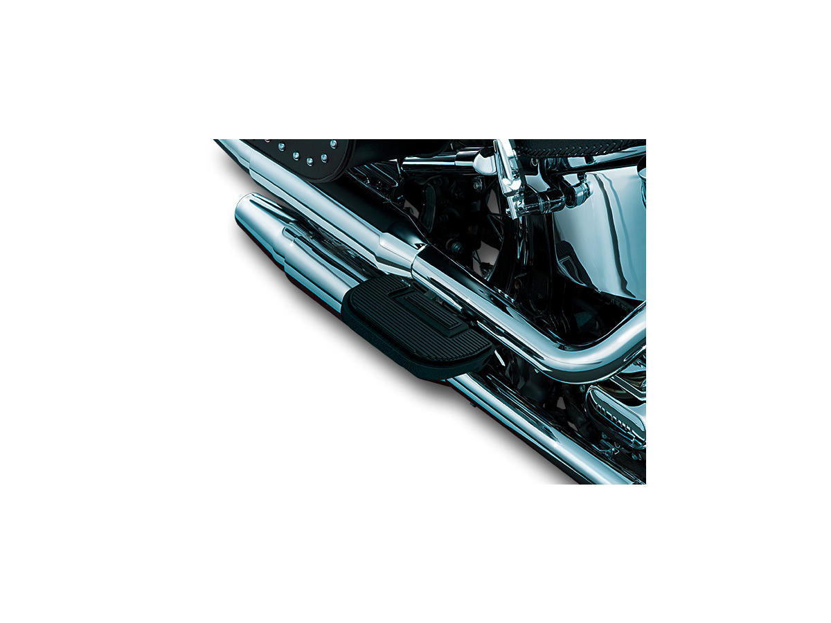 Kuryakyn Ribbed Folding Boards For Driver Or Passenger Black Kuryakyn