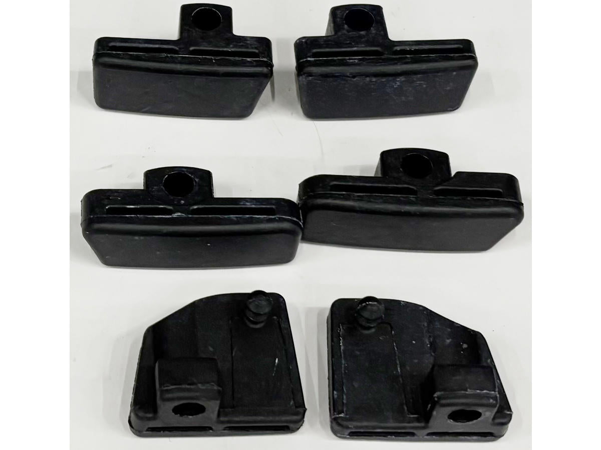 Kuryakyn Kuryakyn Replacement Rubbers For Iso Sweptwing Pegs Kuryakyn Default Title