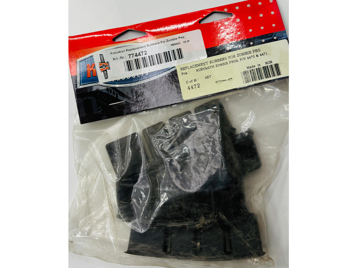 Kuryakyn Kuryakyn Replacement Rubbers For Zombie Peg Kuryakyn Default Title