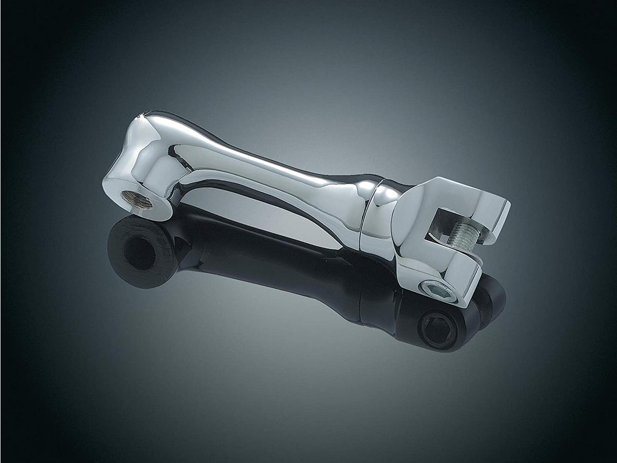 Kuryakyn Long Right Angle Peg Mounts Chrome Kuryakyn Default Title