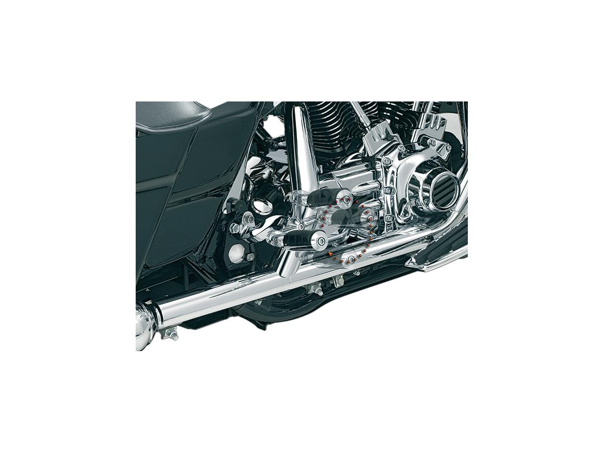 Kuryakyn 2" Adjustable Lockable Offsets With Male Mount Adapter Chrome Kuryakyn Default Title