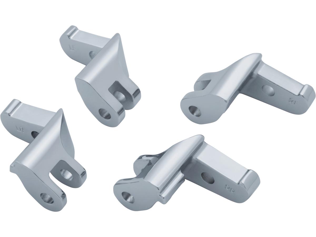 Kuryakyn Driver Floorboard Relocation Brackets Chrome Kuryakyn