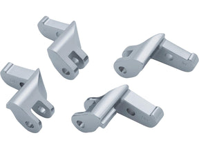 Kuryakyn Driver Floorboard Relocation Brackets Chrome Kuryakyn