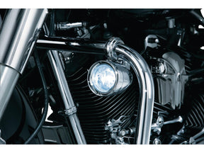Kuryakyn Engine Guard Mounted 3" Driving Light Chrome Halogen Kuryakyn
