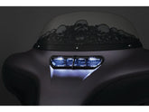 Kuryakyn Fairing Vent Accent Light Chrome Led Kuryakyn Default Title