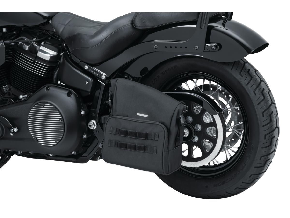 Kuryakyn Hoodrat Universal Swing Arm Bag Black Kuryakyn Default Title