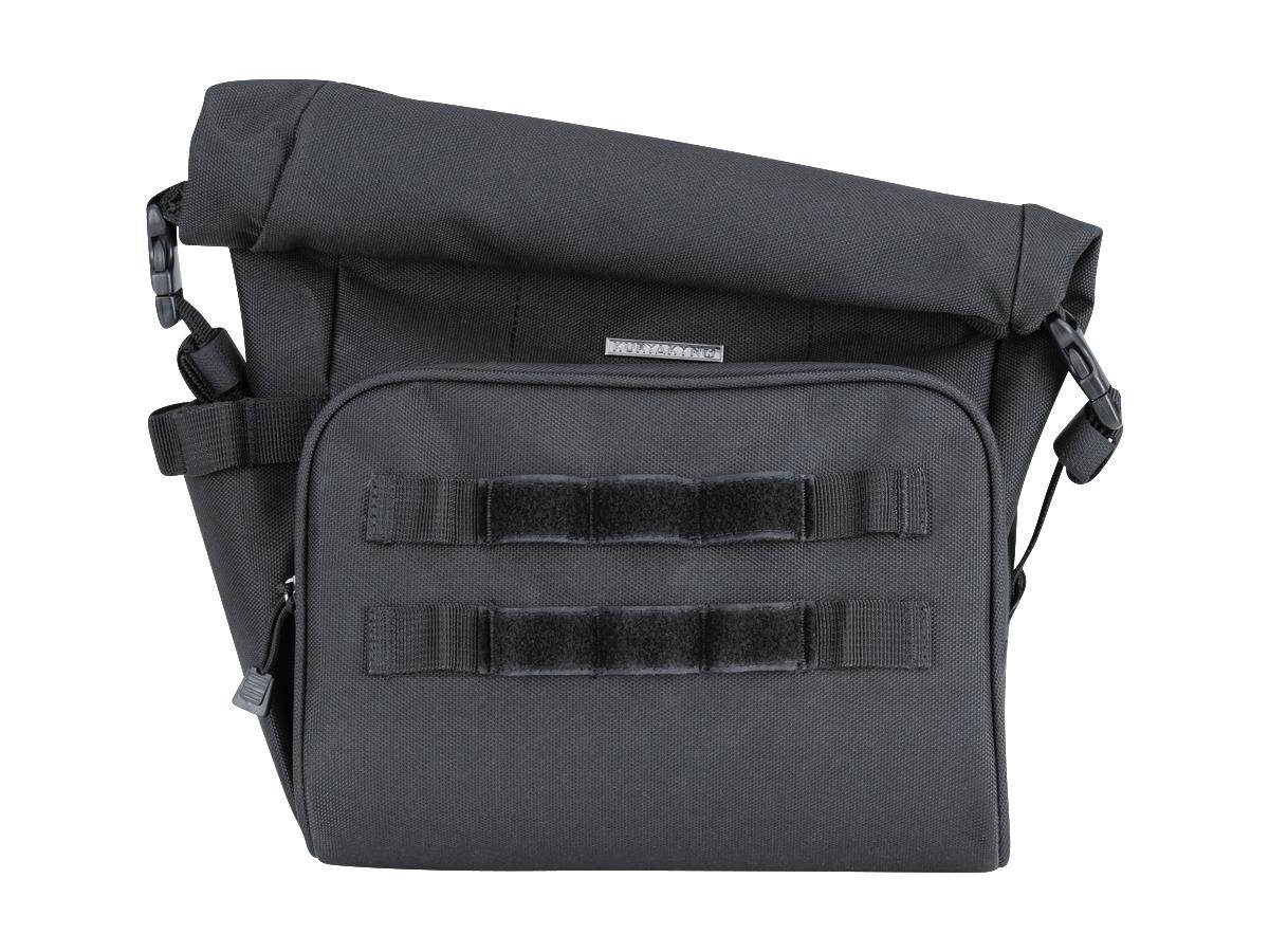 Kuryakyn Hoodrat Universal Swing Arm Bag Black Kuryakyn