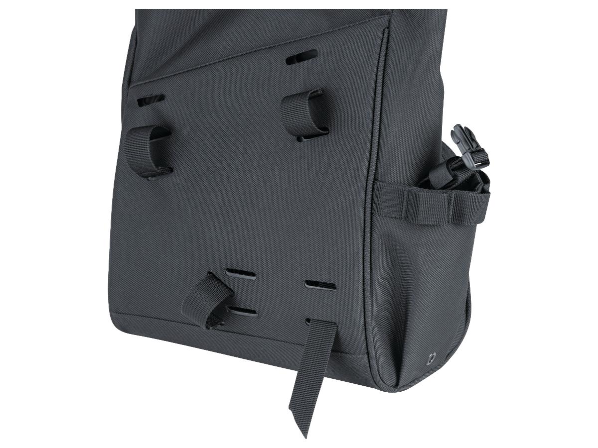 Kuryakyn Hoodrat Universal Swing Arm Bag Black Kuryakyn