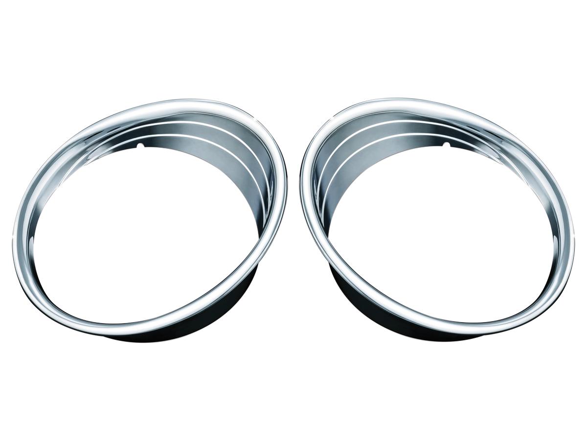 Kuryakyn Driving Light Bezel Chrome Kuryakyn Default Title