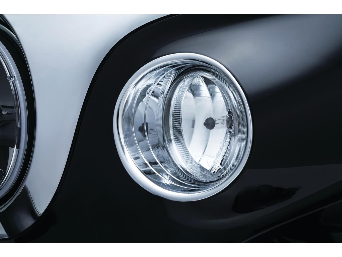 Kuryakyn Driving Light Bezel Chrome Kuryakyn