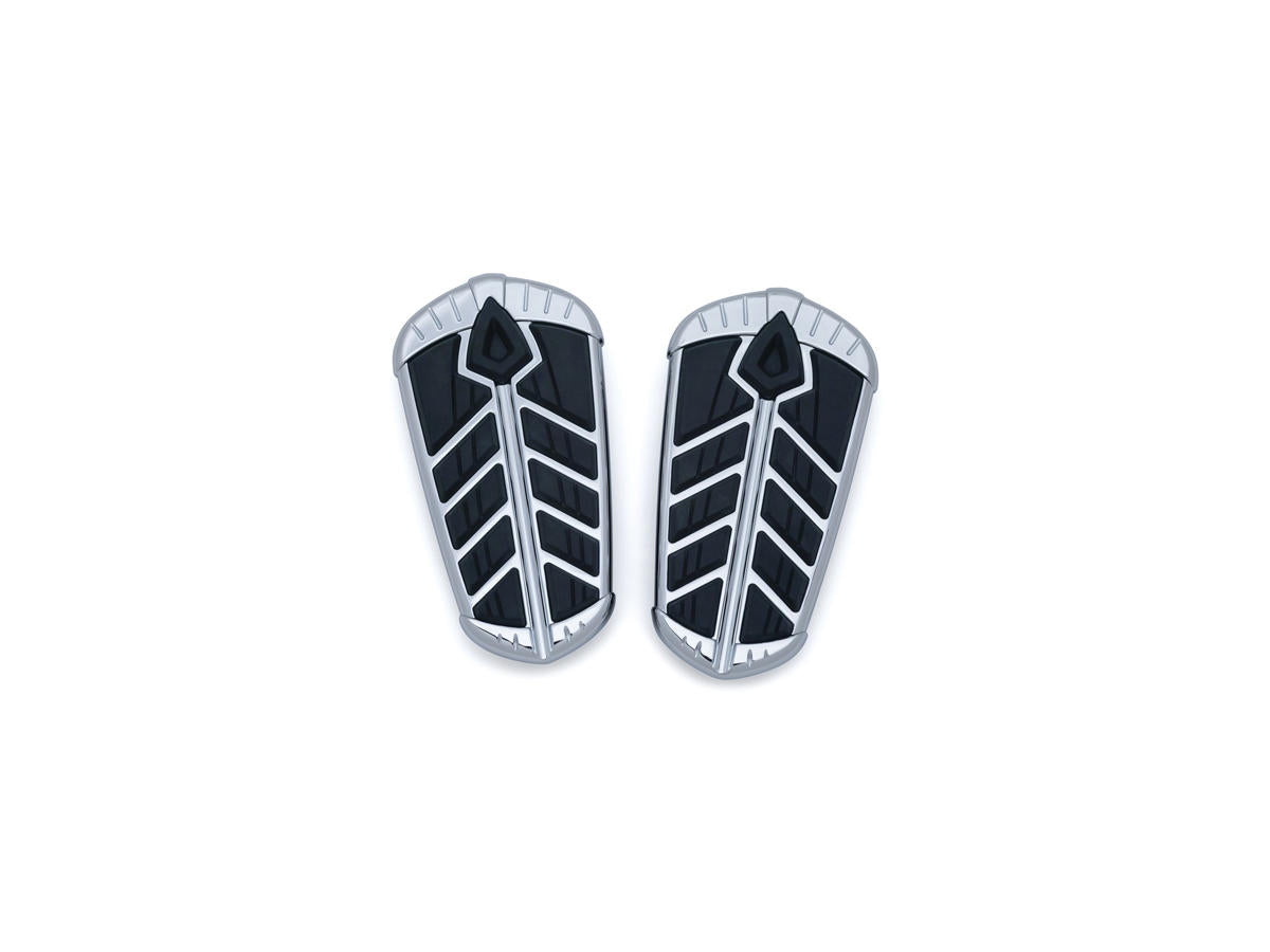Kuryakyn Spear Passenger Board Inserts For Indian Chrome Kuryakyn Default Title