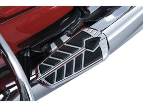 Kuryakyn Spear Passenger Board Inserts For Indian Chrome Kuryakyn