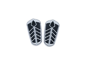 Kuryakyn Spear Passenger Board Inserts For Indian Chrome Kuryakyn Default Title