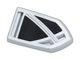 Kuryakyn Phantom Brake Pedal Pad Chrome Kuryakyn Default Title