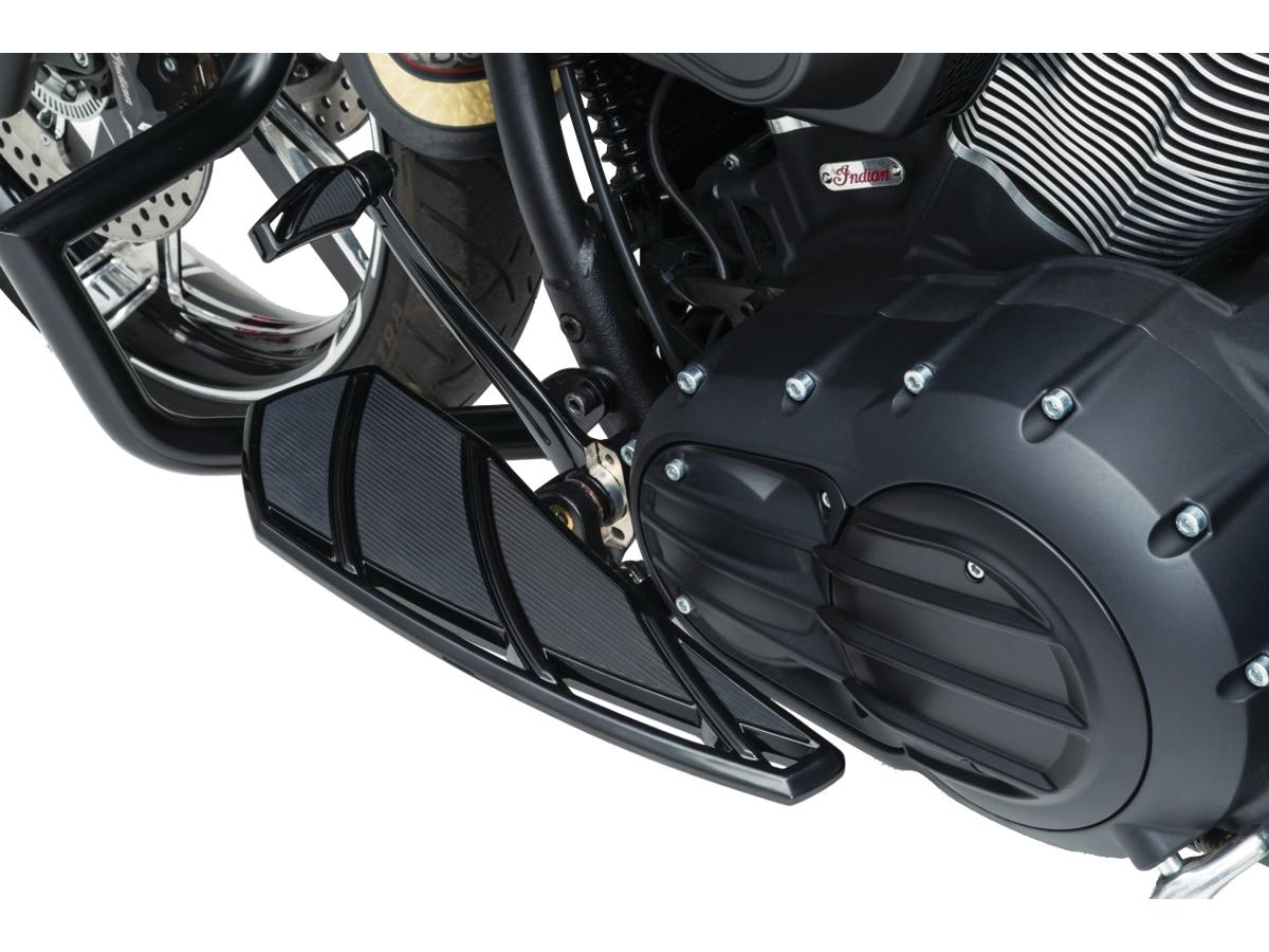 Kuryakyn Phantom Driver Floorboards For Indian Black, Gloss Kuryakyn