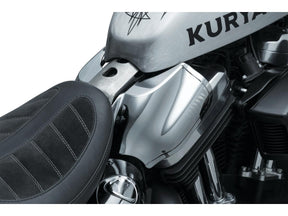Kuryakyn Saddle Shields Heat Deflectors Reflective Smoke Kuryakyn