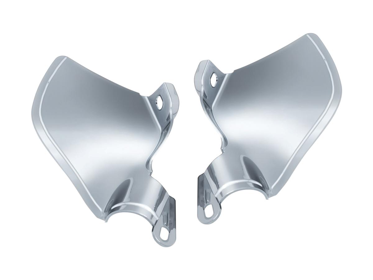 Kuryakyn Saddle Shields Heat Deflectors Reflective Smoke Kuryakyn Default Title