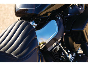 Kuryakyn Saddle Shields Heat Deflectors Reflective Smoke Kuryakyn