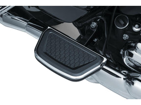 Kuryakyn Hex Passenger Board Inserts Chrome Kuryakyn