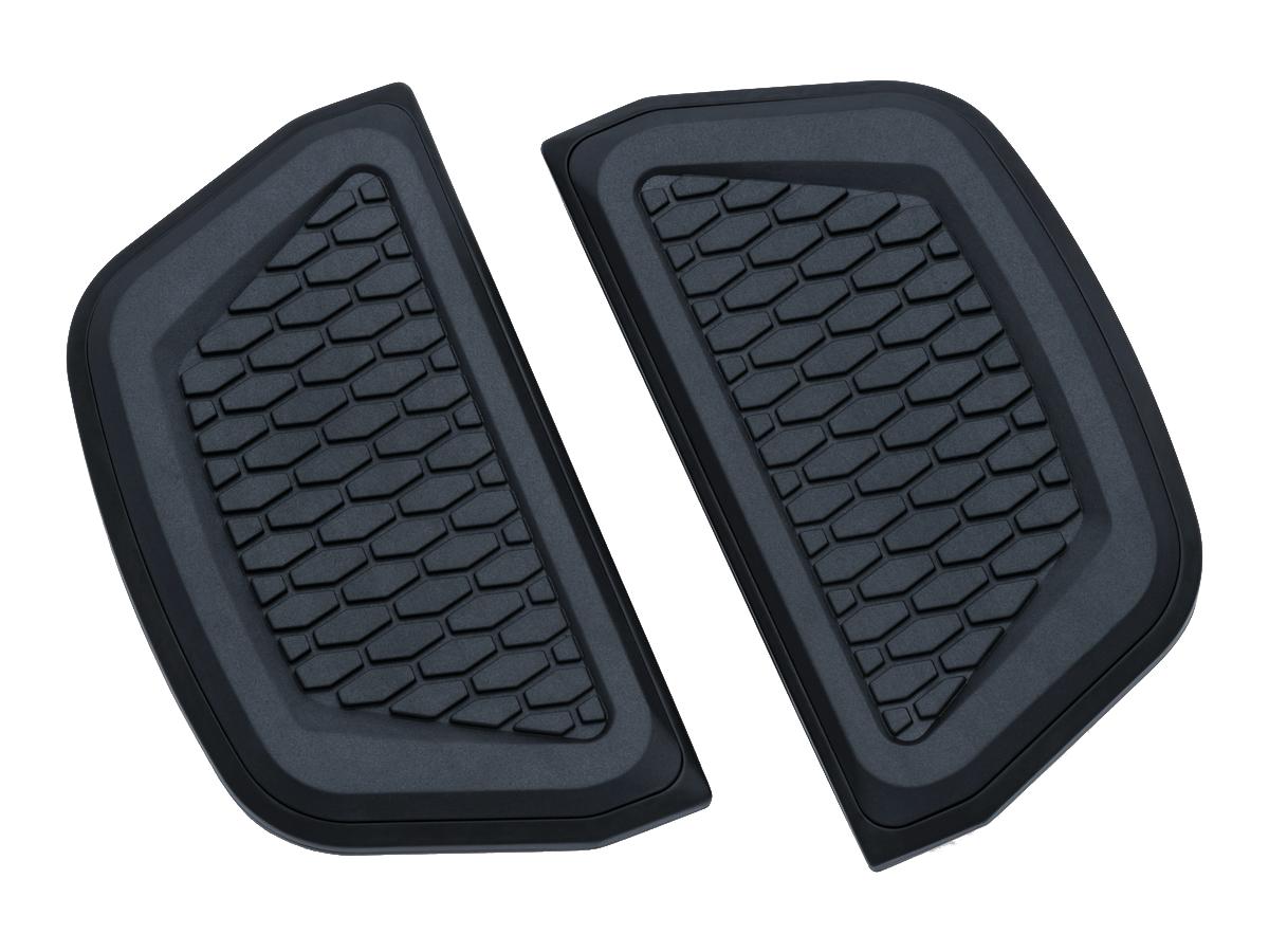 Kuryakyn Hex Passenger Board Inserts Black, Satin Kuryakyn Default Title