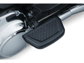 Kuryakyn Hex Passenger Board Inserts Black, Satin Kuryakyn