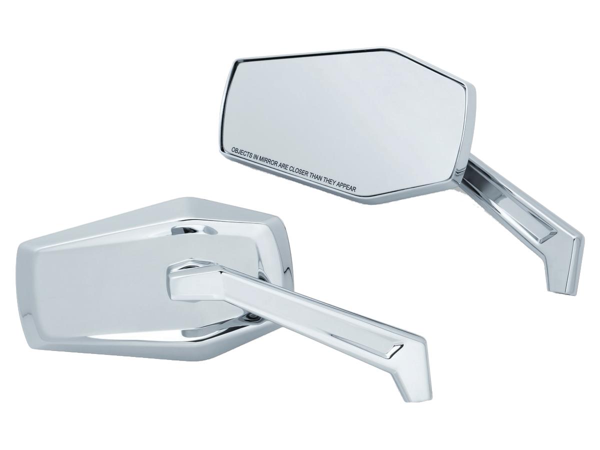 Kuryakyn Hex Mirrors Chrome Kuryakyn Default Title