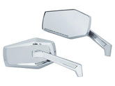 Kuryakyn Hex Mirrors Chrome Kuryakyn Default Title