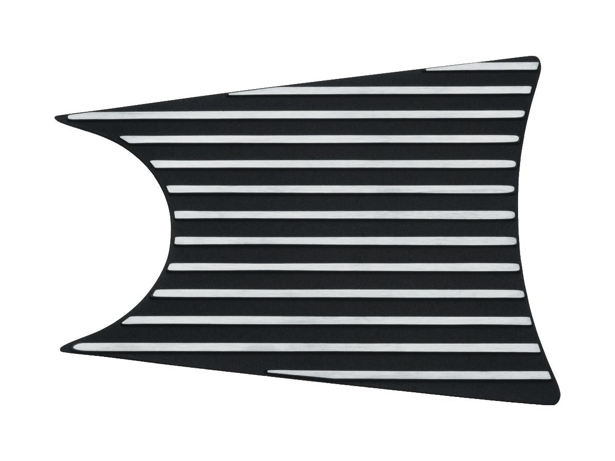 Kuryakyn Finned Mid Primary Accent Black Satin Kuryakyn Default Title