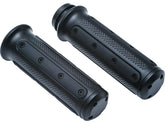 Kuryakyn Heavy Industry Grips Black Satin 1" Throttle By Wire Kuryakyn Default Title