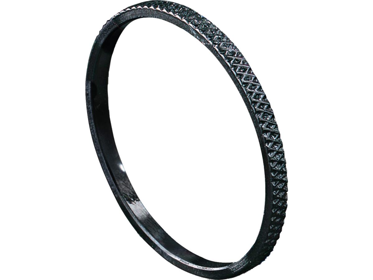 Kuryakyn Knurled Accent Rings Black Kuryakyn Default Title