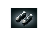 Kuryakyn Iso Flame Grips Chrome 1" Throttle Cables Kuryakyn Default Title
