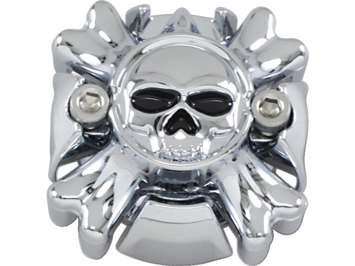 Kuryakyn Zombie Grip End Cap For Grips Without Thottle Boss Chrome Kuryakyn Default Title