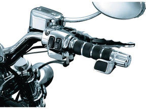 Kuryakyn Contoured Iso Throttle Boss Right Side Chrome Kuryakyn