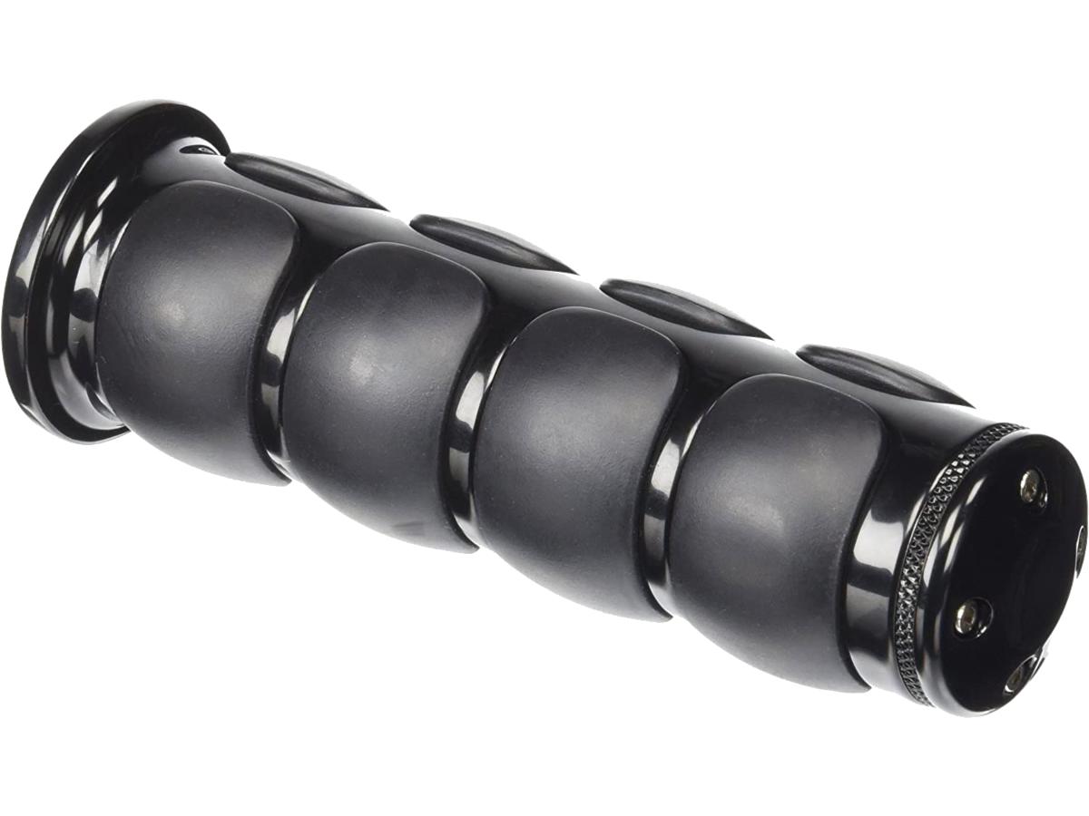 Kuryakyn Iso Universal 1" Grips Gloss Black 1" Throttle Cables Kuryakyn Default Title