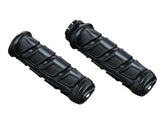 Kuryakyn Kinetic Grips Gloss Black 1" Throttle Cables Kuryakyn Default Title