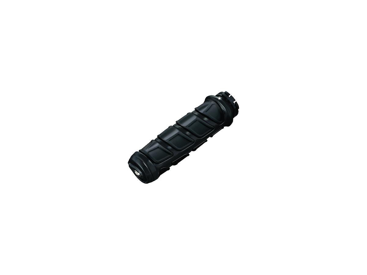 Kuryakyn Kinetic Grips Gloss Black 1" Throttle By Wire Kuryakyn Default Title