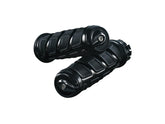 Kuryakyn Kinetic Grips Gloss Black 7/8" Throttle By Wire Throttle Cables Kuryakyn Default Title
