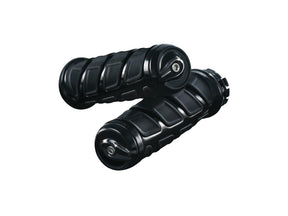 Kuryakyn Kinetic Grips Gloss Black 7/8" Throttle By Wire Throttle Cables Kuryakyn Default Title