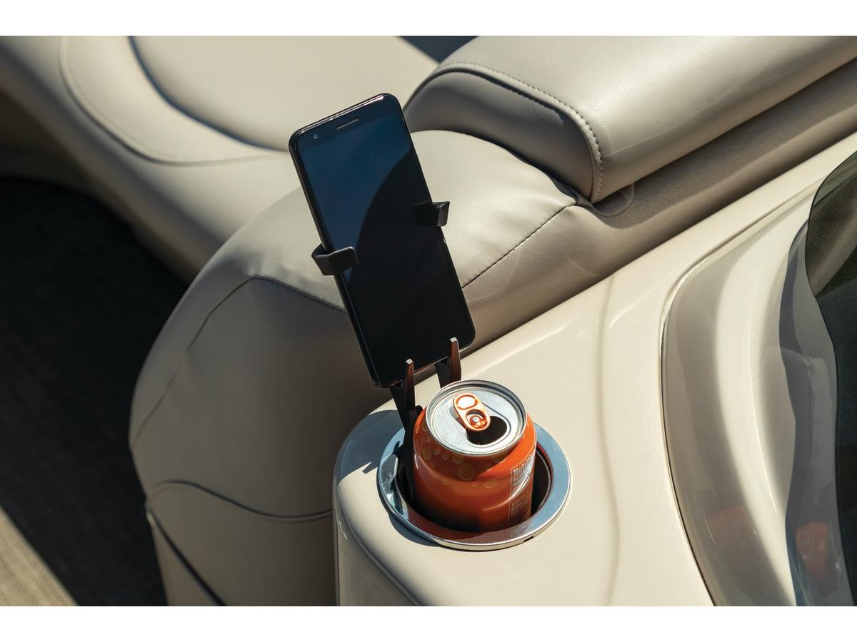 Kuryakyn Free Flex Cup And Phone Holder Black Kuryakyn