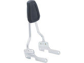 Kuryakyn Simple Passenger Backrest For 04+ Sportster Chrome Kuryakyn Default Title