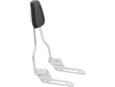 Kuryakyn Simple Passenger Backrest For 06 17 Softail Chrome Kuryakyn Default Title