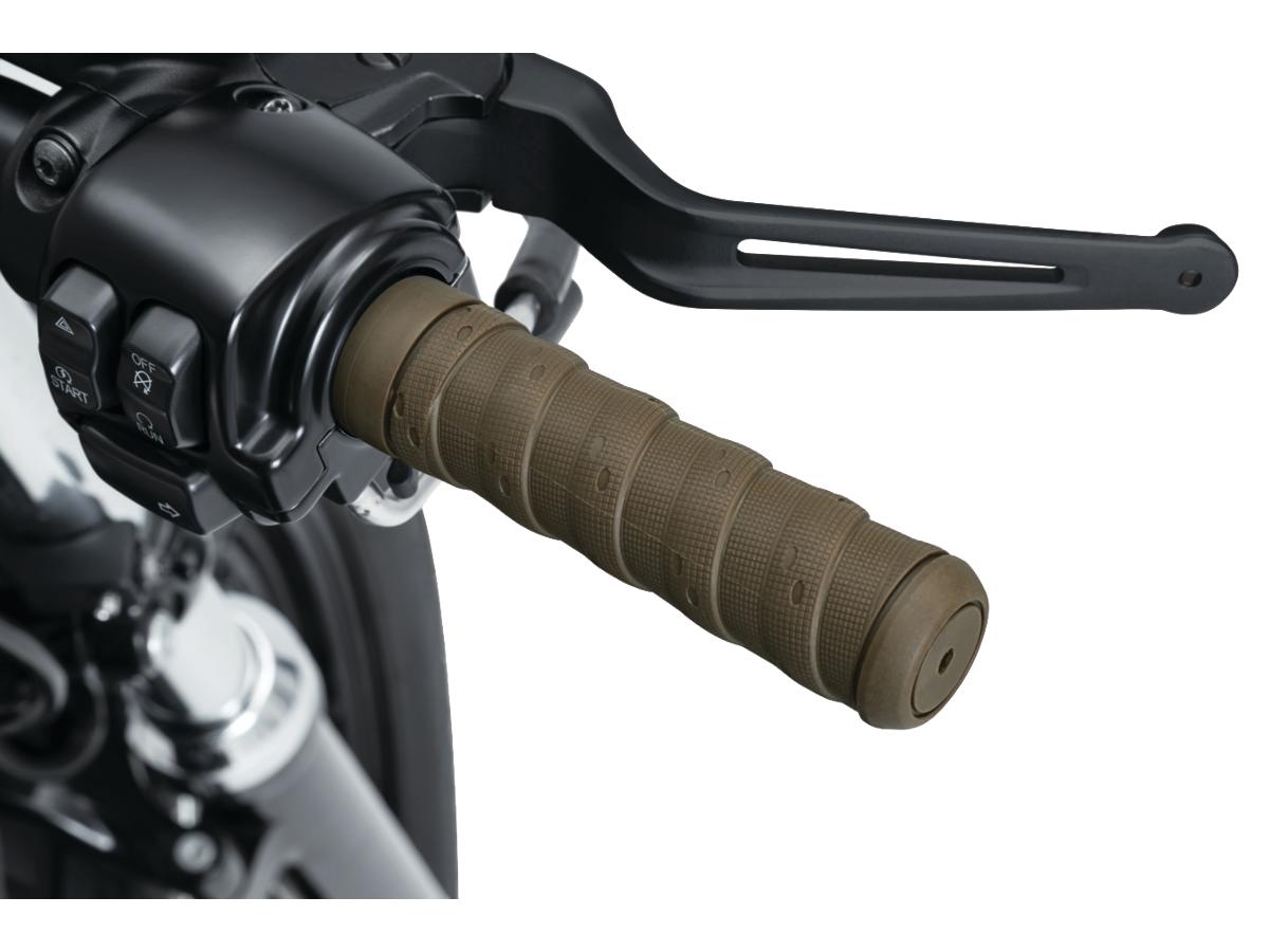 Kuryakyn Classic Wrap Grips Brown 1" Throttle By Wire Throttle Cables Kuryakyn