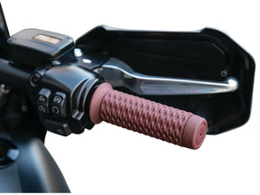 Kuryakyn Braaap! Grips Red 1" Cable Operated Throttle By Wire Kuryakyn