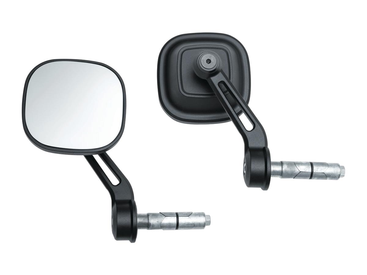 Kuryakyn Dillinger Bar End Mirrors Black Kuryakyn Default Title