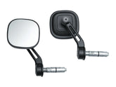 Kuryakyn Dillinger Bar End Mirrors Black Kuryakyn Default Title