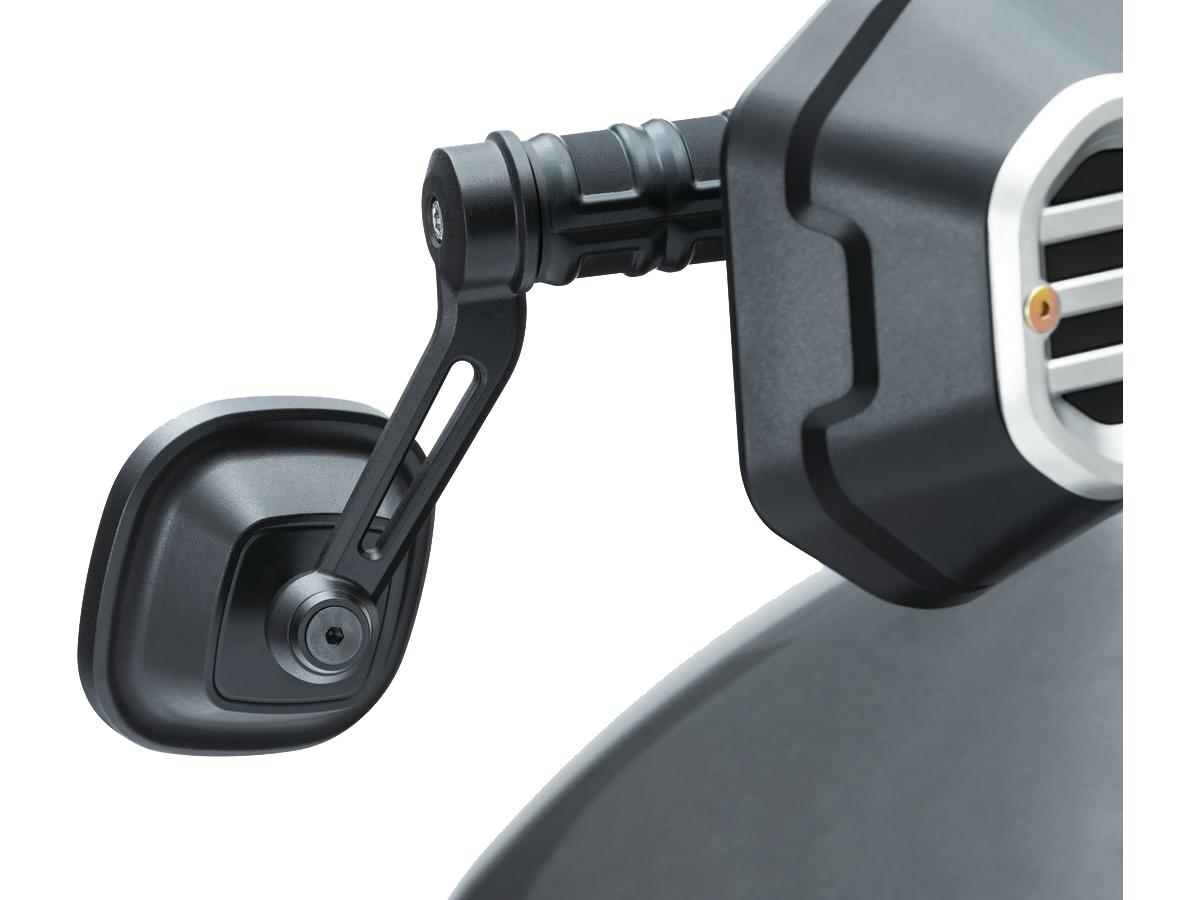 Kuryakyn Dillinger Bar End Mirrors Black Kuryakyn