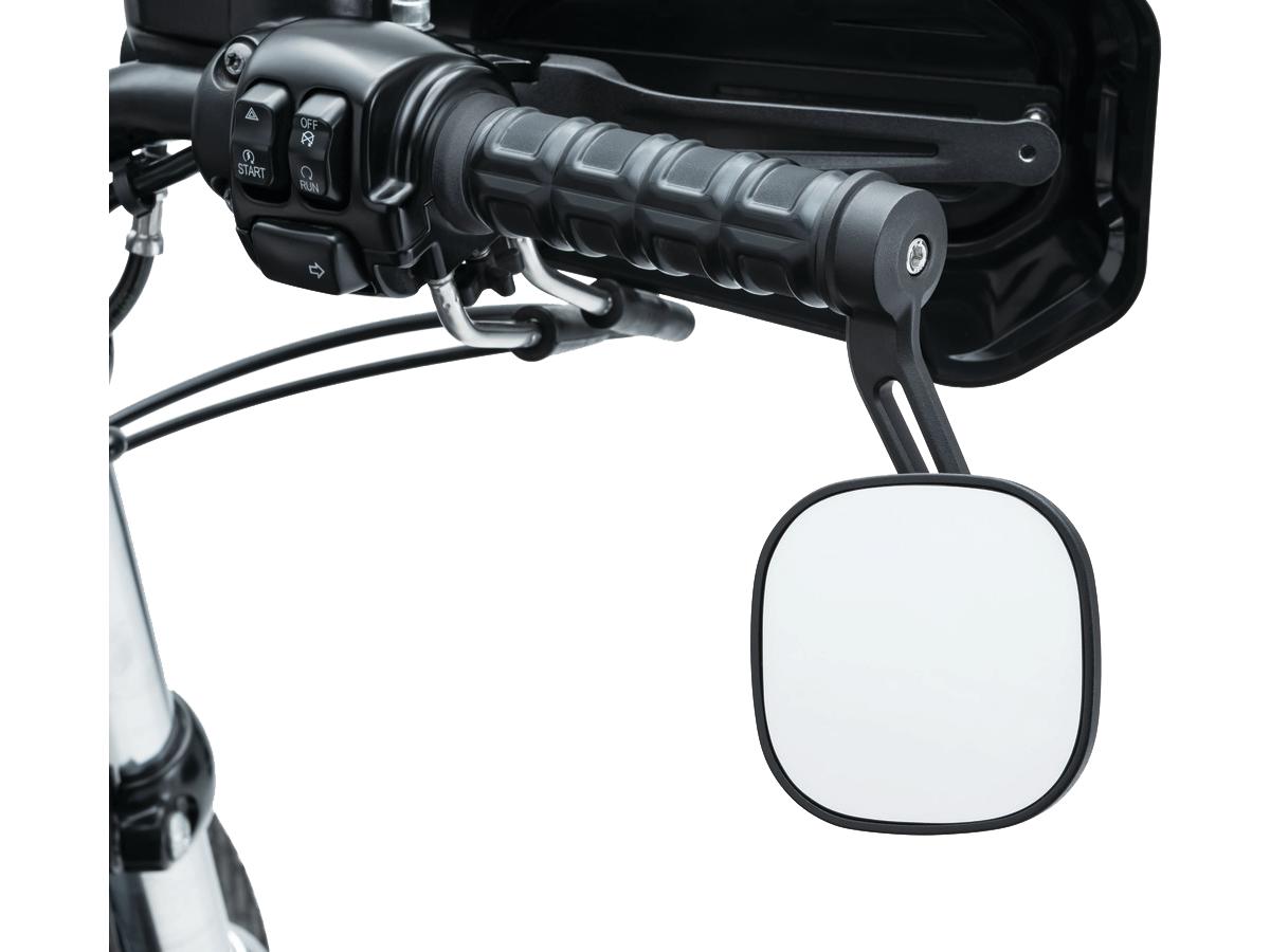 Kuryakyn Dillinger Bar End Mirrors Black Kuryakyn