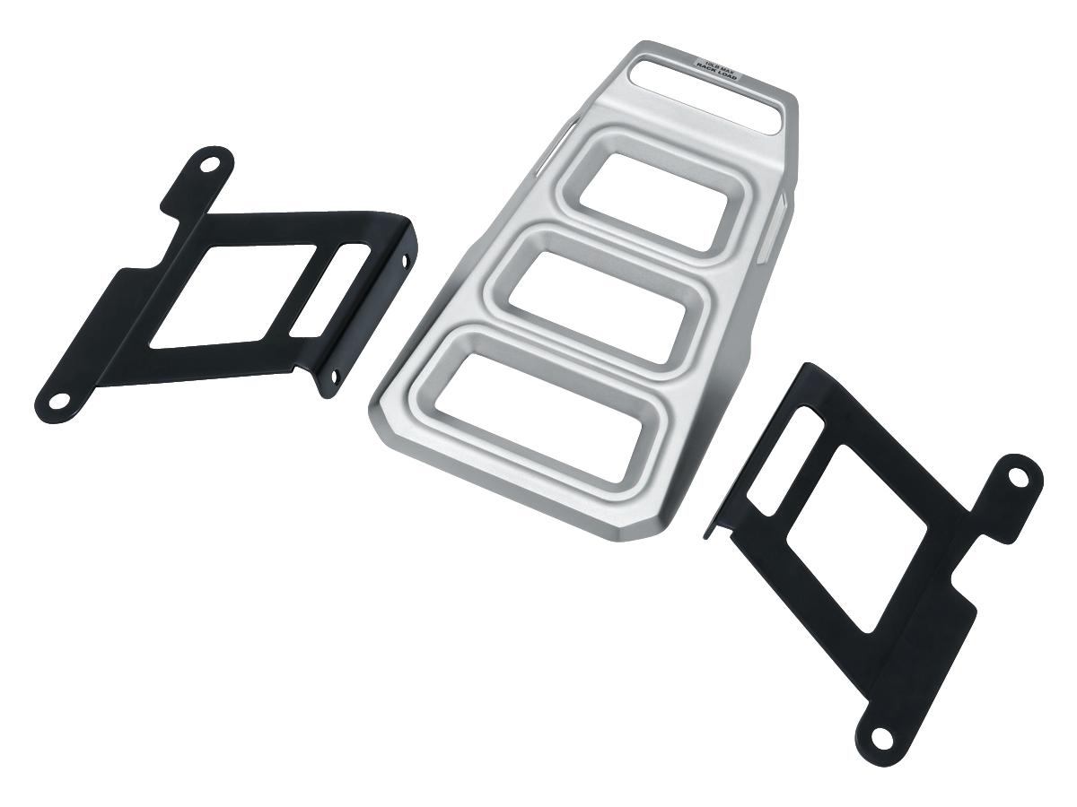 Kuryakyn Dillinger Luggage Rack Silver Kuryakyn Default Title